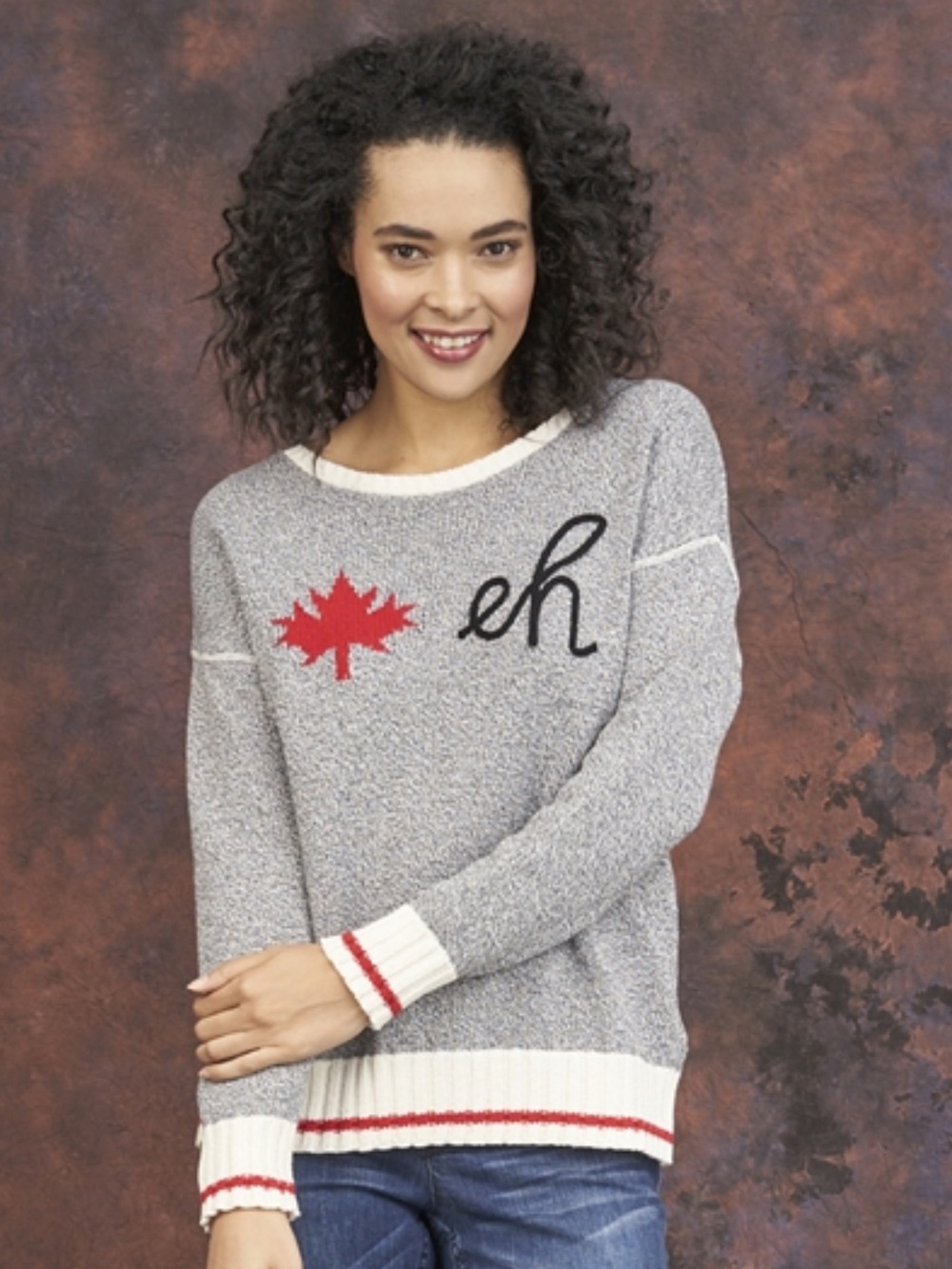 Cotton Country Parkhurst Eh Canada Knit Sweater XL | Like New Final Collection